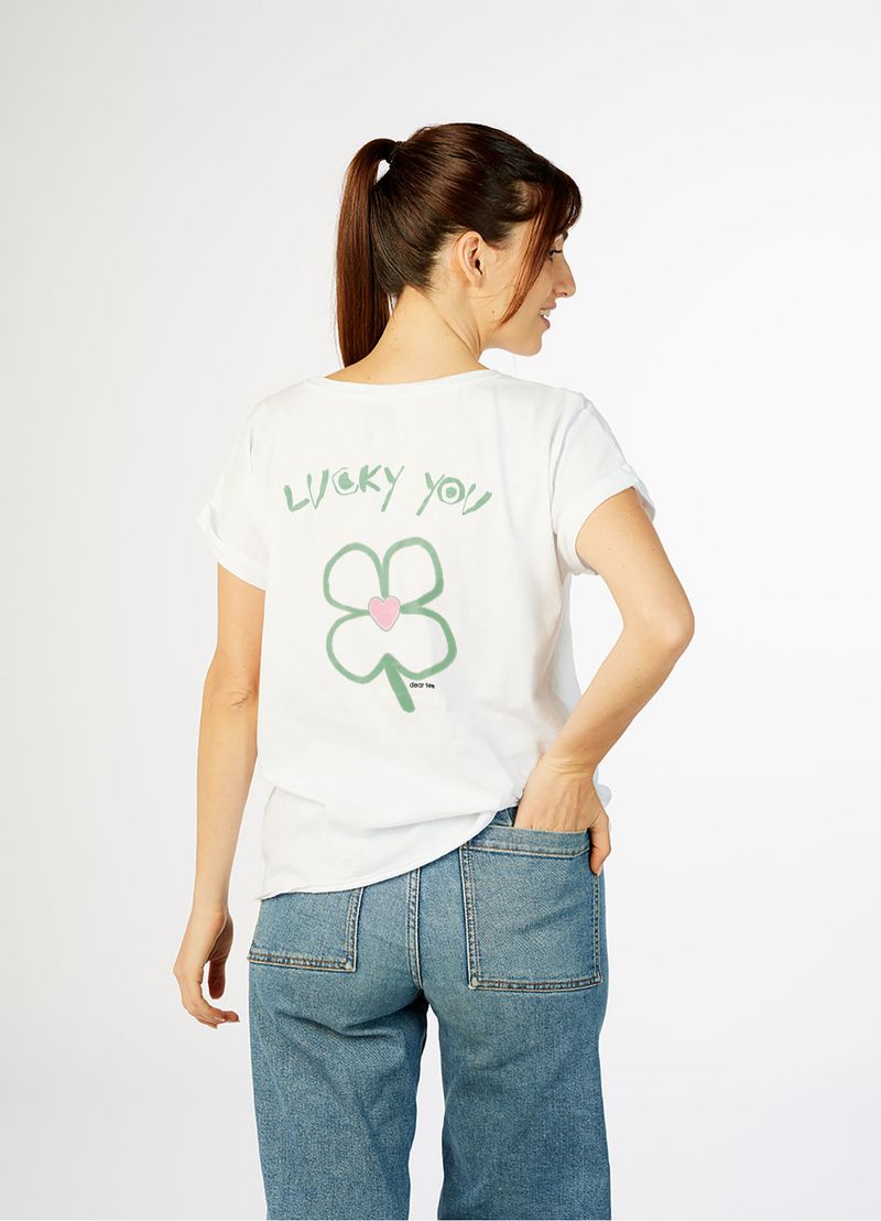 POLERA  MUJER LUCKY YOU