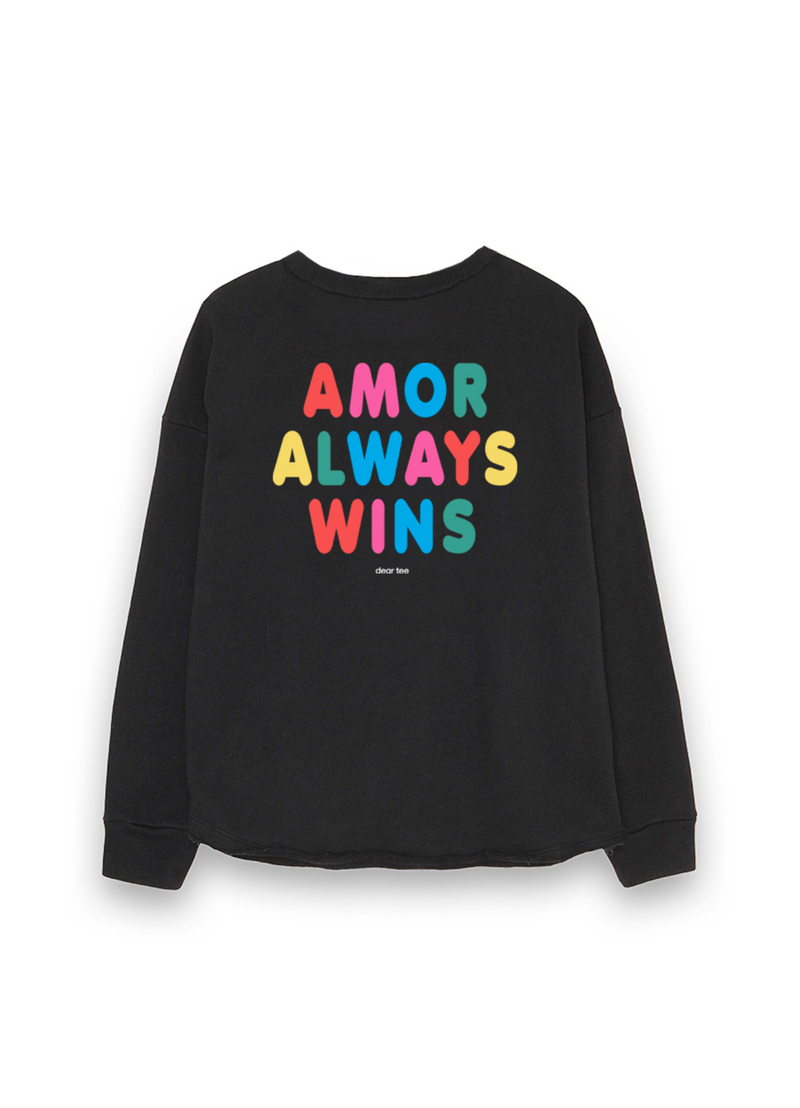 POLERON MUJER CORAZON WINS