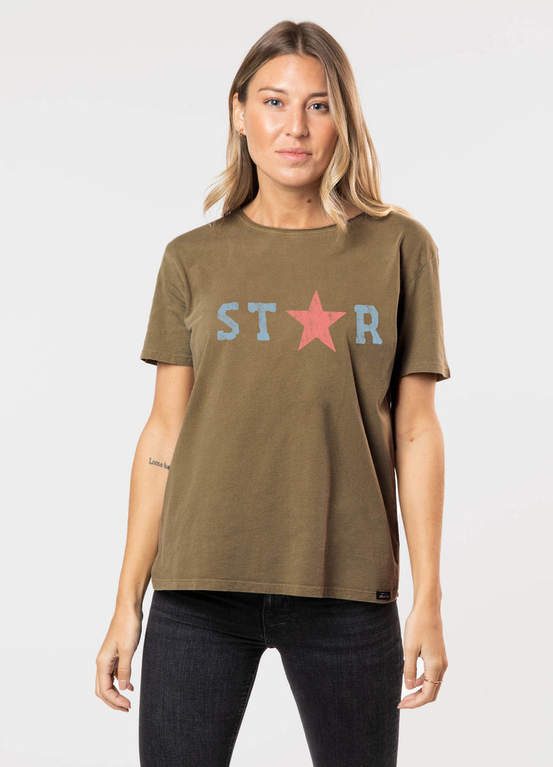 POLERA MUJER STAR SCRIPT